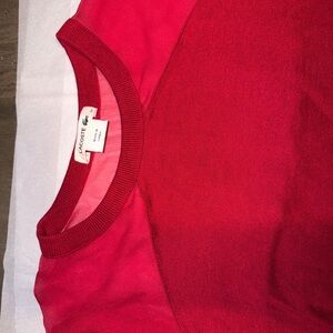 Lacoste Vibrant Red Pullover